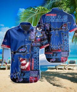 Buffalo Bills NFL Hawaiian Shirt Tropical Flower