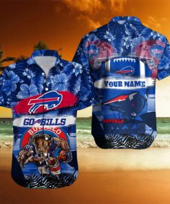 Buffalo Bills NFL Hawaiian shirt Custom Name Summer Gift