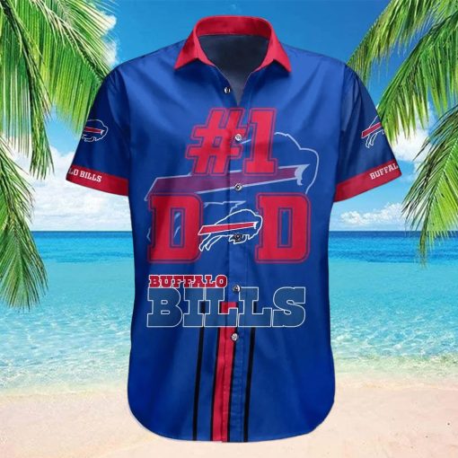 Buffalo Bills Nfl Hawaiian Shirt Customized Name Number Floral Tropical Pattern New Trends Summer For Sports Enthusiast – Family Gift Ideas That Everyone Will Enjoy