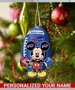 Buffalo Bills Personalized Your Name Mickey Mouse And NFL Team Ornament SP161023163ID03