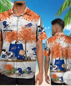 Buffalo Bills Snoopy Autumn Hawaiian Shirt