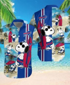 Buffalo Bills Snoopy Surfing Summer Beach Hawaiian Shirt