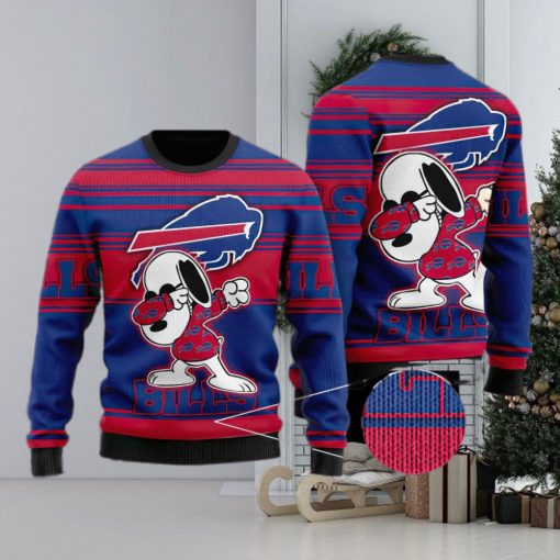 Buffalo Bills Snoppy Christmas Knitted Sweater For Men And Women