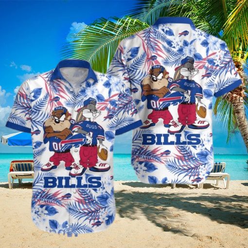 Buffalo Bills Taz And bugs NFL Teams Hawaiian Shirt Gift For Men And Women