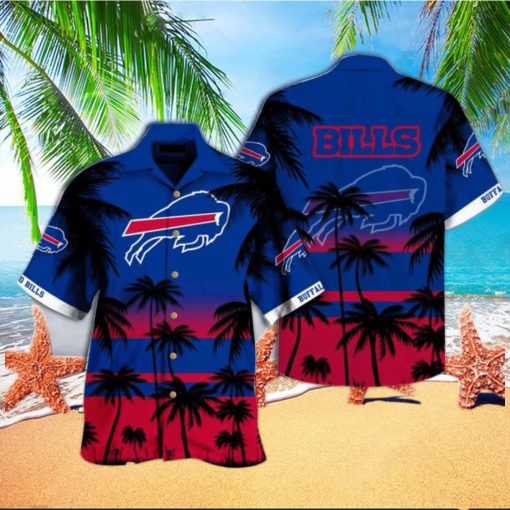 Buffalo Bills Tropical And Beach Hawaiian Shirt   Short