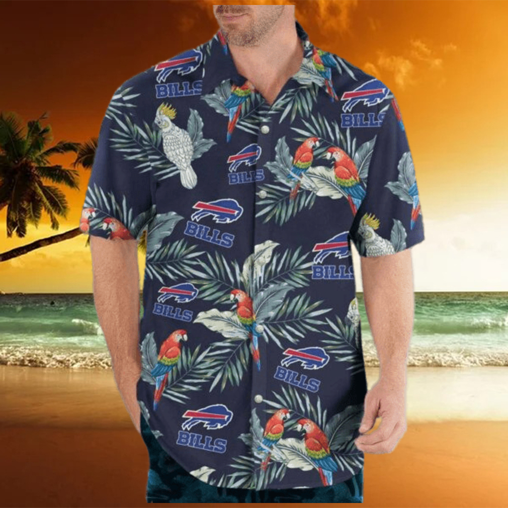 Buffalo Bills Hawaiian Shirt Flower Pattern Bill Pattern Buffalo