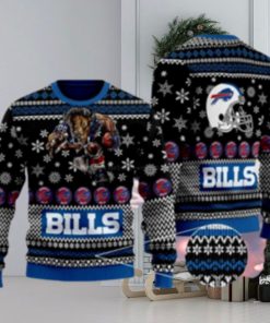 Buffalo Bills Ugly Christmas Sweater Embrace The Team Mascot