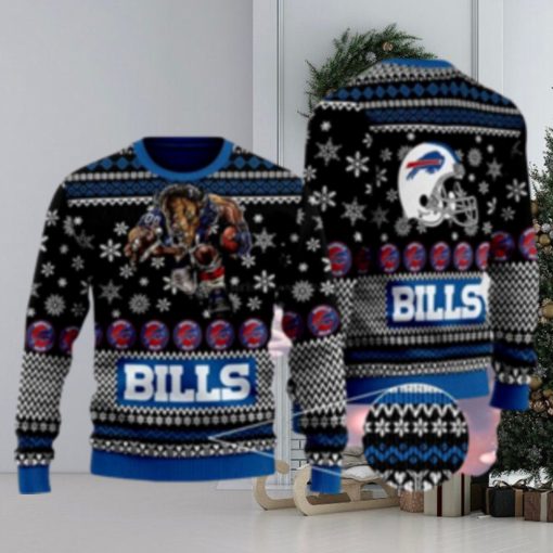 Buffalo Bills Ugly Christmas Sweater Embrace The Team Mascot