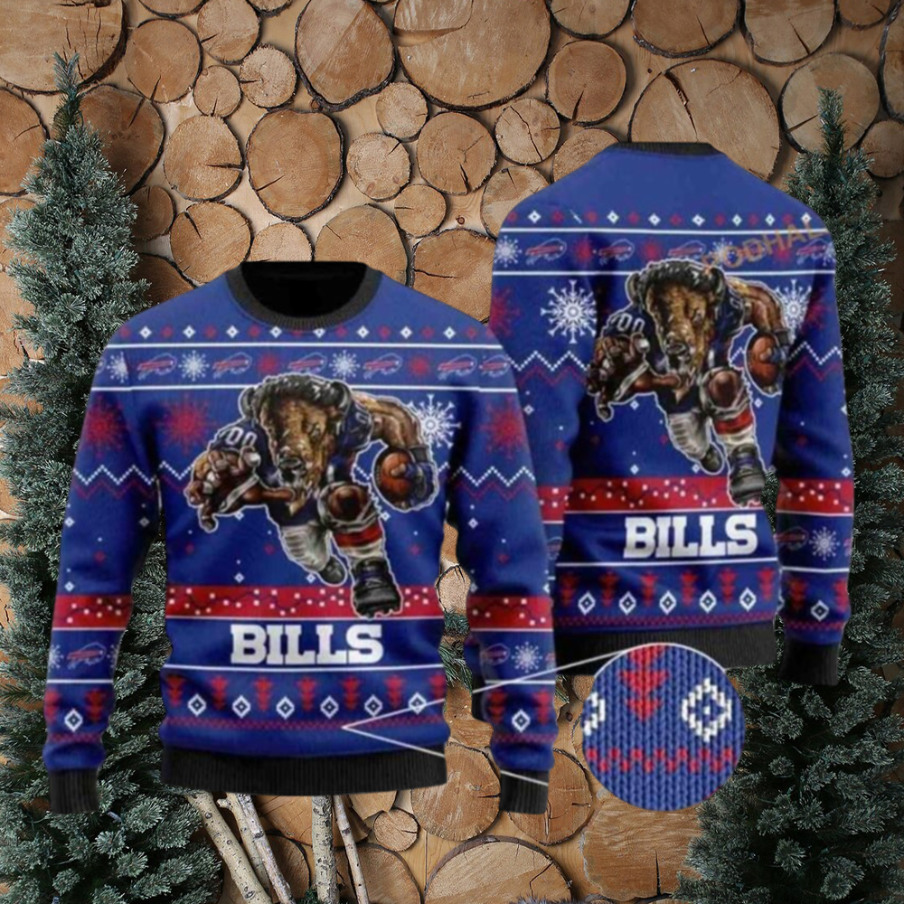 Buffalo bills hot sale christmas sweater