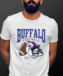 Buffalo Bills football est. 1960 NFL helmet logo shirt