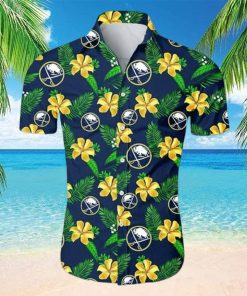 Buffalo Sabres Authentic Hawaiian Shirt Floral Button Up Slim Fit Body Buffalo Bills Amazon