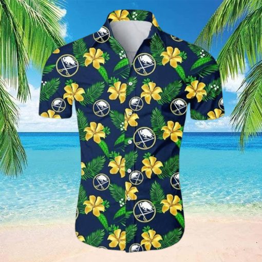 Buffalo Sabres Authentic Hawaiian Shirt Floral Button Up Slim Fit Body Buffalo Bills Amazon