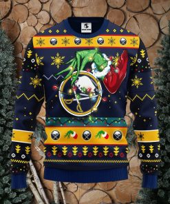 Buffalo Sabres Grinch Christmas Ugly Sweater