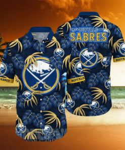 Buffalo Sabres NHL Flower Full Printed Classic Hawaiian Shirt
