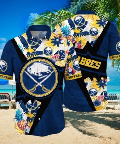 Buffalo Sabres NHL Hawaiian Shirt Sunlit Aloha Shirt