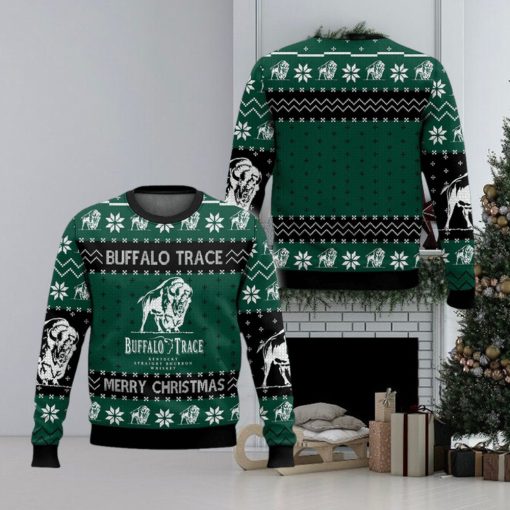 Buffalo Trace Design Christmas Ugly Sweater Gift For Holidays