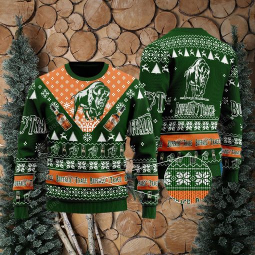 Buffalo Trace Whiskey Knitted Xmas Sweater Gift Men And Women