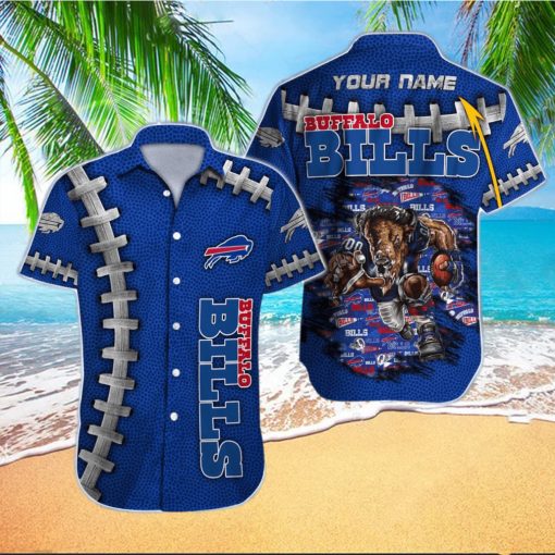 Buffalo_Bills_NFL_Custom_Name_HawaiBuffalo Bills NFL Custom Name Hawaiian Shirt For Men And Women Special Gift For Real Fans hawaiian shirt