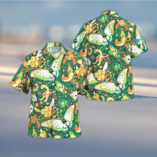 Bug Pokemon Hawaiian Shirt Gift For Beach Vacation