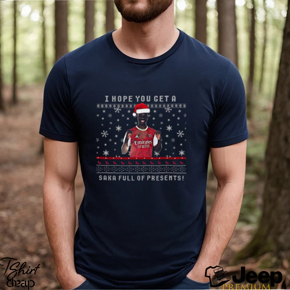 arsenal christmas shirt