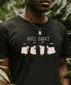 Bull Sheet Ghost Cow Halloween Funny This Is Bull Sheet shirt