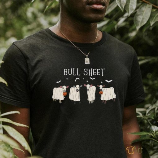 Bull Sheet Ghost Cow Halloween Funny This Is Bull Sheet shirt