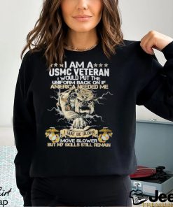 Bulldog I Am A Usmc Veteran Shirt