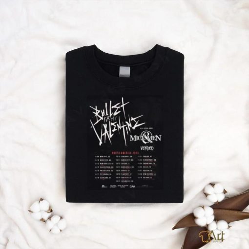 Bullet For My Valentine Tour 2023 T Shirt