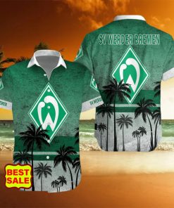 Bundesliga Fans Werder Bremen Logo Hawaiian Shirt And Short Men Women Set hawaiian shirt