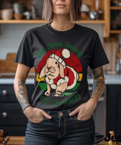 Bunny Santa Did Some Bunny Say Christmas shirt