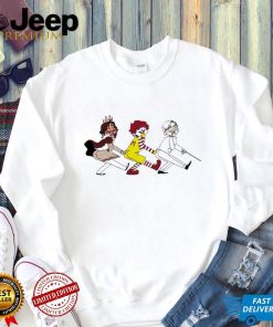 Burger King Ronald McDonald and Colonel Sanders shirt