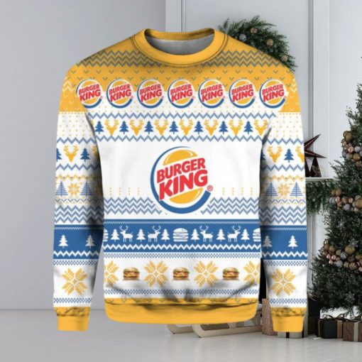 Burger King Ugly Christmas Sweater