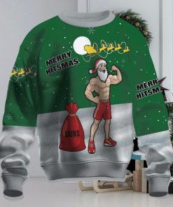 Burly Santa Ugly Christmas Sweater