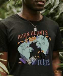 Burn Blunts Not Witches Weed Apparel Funny Men Women Costume T Shirt