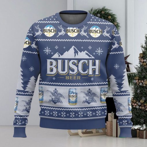Busch Beer Christmas Ugly Sweater Special Gift For Xmas