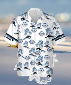 Busch Beer Logo Aloha Summer Beach Lover Beach Lover 3D Hawaiian Shirt