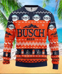 Busch Beer Ugly Christmas Sweater For Men Women