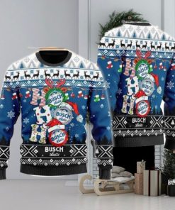 Busch Latte Ho Ho Ho Ugly Christmas Sweater Christmas Holiday Gift