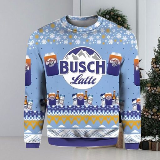 Busch Latte Ugly Christmas Sweater