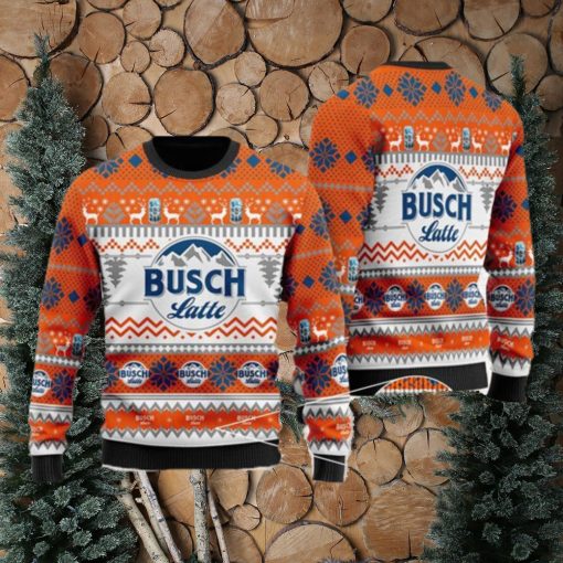 Busch Latte Ugly Sweater For Men And Women Gift Sweater Beer