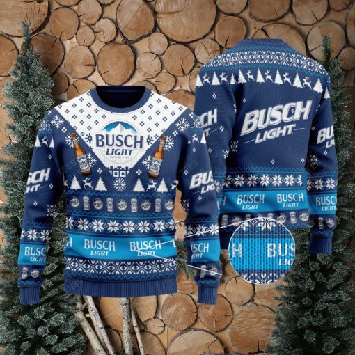 Busch Light Beer Knitted Xmas Sweater Gift Men And Women