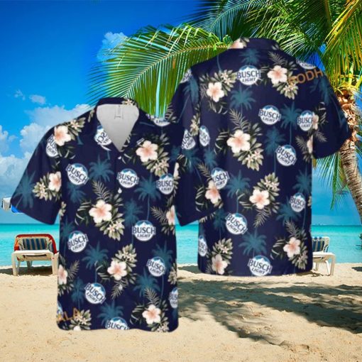 Busch Light Hawaiian Shirt Summer Holiday Gift  Aloha Shirt