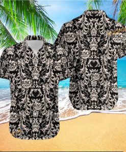 Busch Light Hawaiian Shirt Unique Renaissance Pattern Dark Theme Aloha Shirt