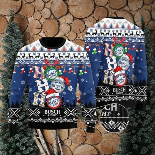 Busch Light HoHoHo Ugly Christmas Sweater