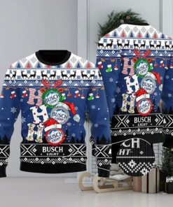 Busch Light Hohoho Ugly Christmas Sweater, Merry Ugly Christmas Sweater, Christmas Gift Apparel