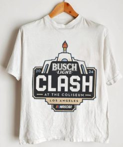 Busch Light Merch 2024 Clash at the Coliseum Logo T Shirt