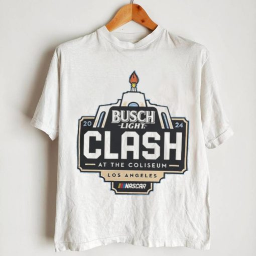 Busch Light Merch 2024 Clash at the Coliseum Logo T Shirt