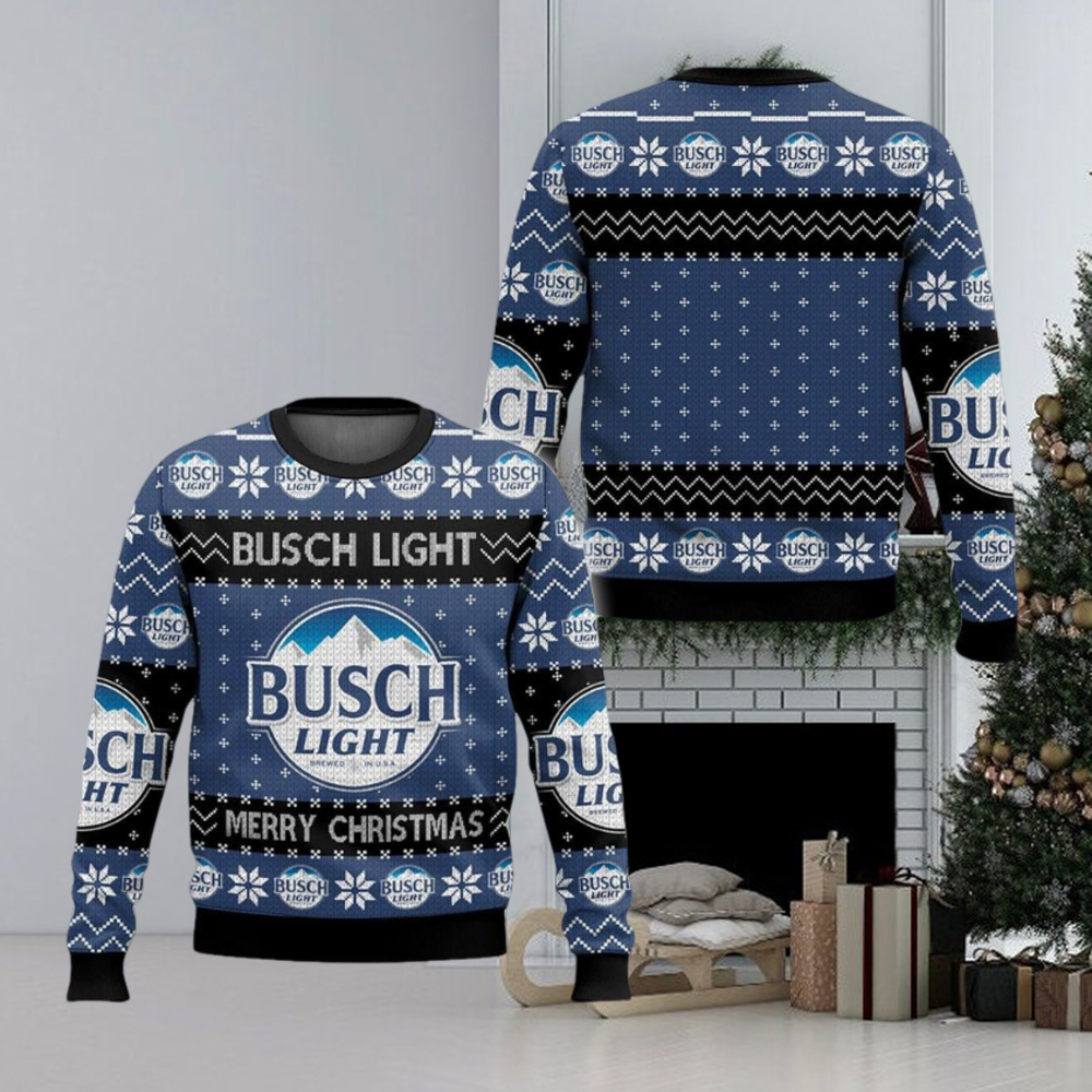 Busch light store christmas tree sweater