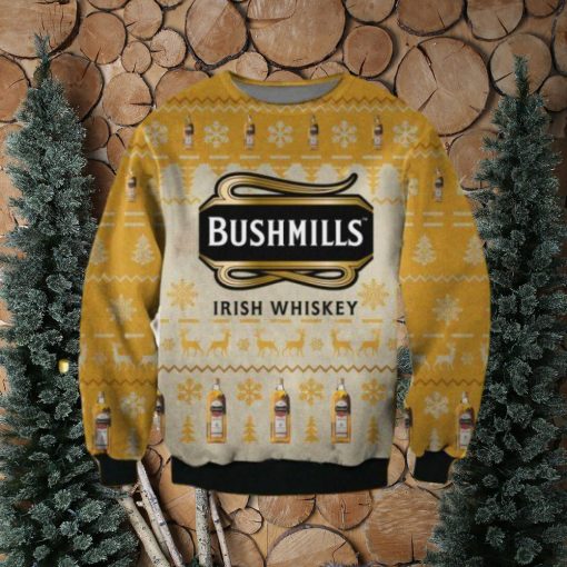 Bushmills Christmas Ugly Sweater Gift For Men And Women