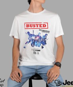 Busted 2023 Tour T Shirt 20Th Anniversary And Greatest Hits Band Shirts Reunion Shirt Sweatshirt Classic